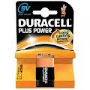 Baterie 9V Duracell Plus Power